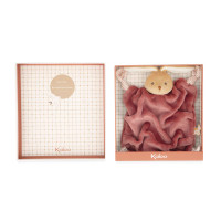 Signature Plume Doudou Rabbit Burgundy