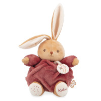 Signature Plume Rabbit Musical Burgundy  17cm